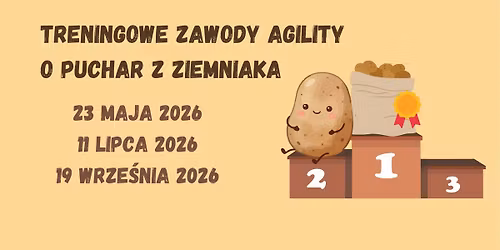 Treningowe zawody agility o puchar z ziemniaka. Krak\u00f3w.