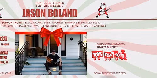 7th Annual Hunt County Tunes for Tots Toy Drive