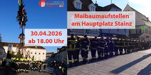Maibaumaufstellen 2026 - Hauptplatz Stainz