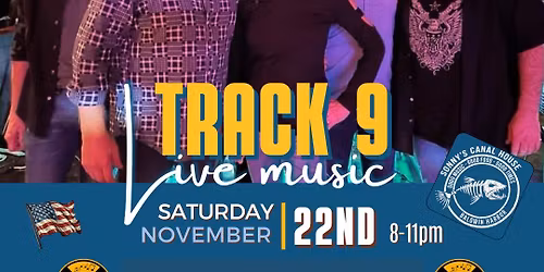 Track 9 returns to Sonny's Canal House!