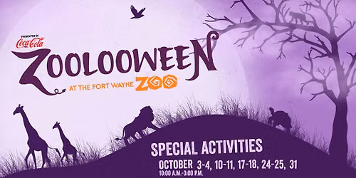 Zoolooween at the Fort Wayne Zoo