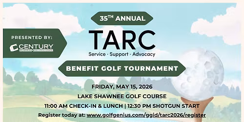 35th Annual TARC Benefit Golf Tournament & Auction