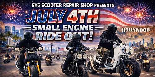 July 4th small engine ride out