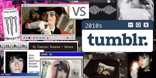MySpace vs Tumblr: 2000's &amp; 2010's Emo and Indie Clubnight \ud83d\udcbf\ud83c\udf19