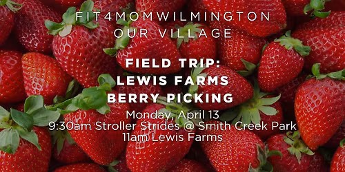 Strawberry Picking Playdate