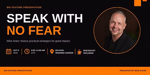 Austin Business Networking: Visit BNI Boundless Referrals with Mike Acker