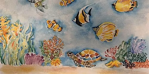 Undersea Worlds In Watercolors with Phyllis