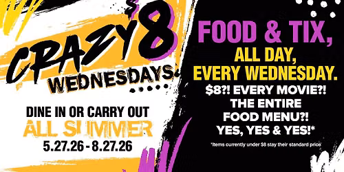 CRAZY 8 WEDNESDAY