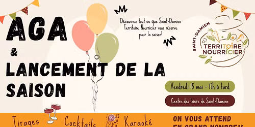 AGA et Lancement de saison 2026! \ud83c\udf3f
