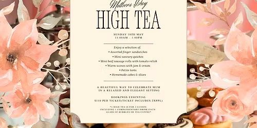 Mothers Day High Tea 