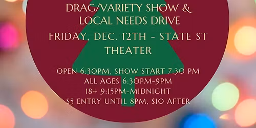 V&R Present: Rockin' Around The SST Show & Local Needs Drive