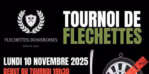Tournoi Fl\u00e9chettes Duni\u00e8roises
