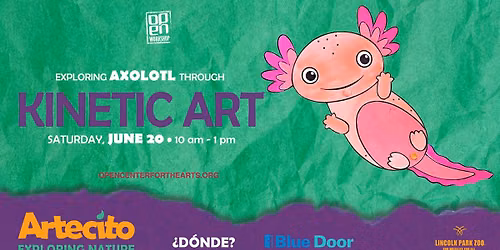Artecito Axolotl @ Blue Door Neighborhood Center