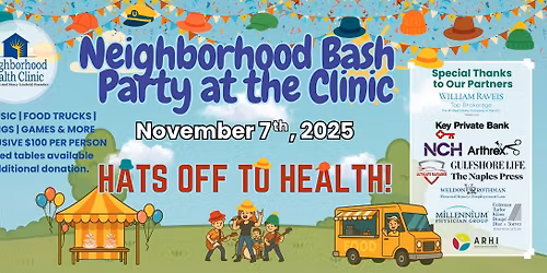 Neighborhood Bash ~ Party at the Clinic!