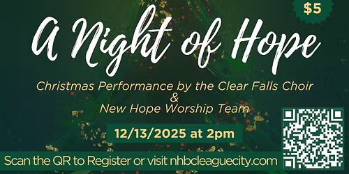 \ud83c\udf84A Night of Hope \ud83c\udfb6