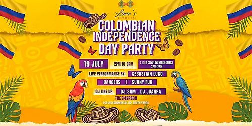 COLOMBIAN INDEPENDENCE DAY PARTY 2026