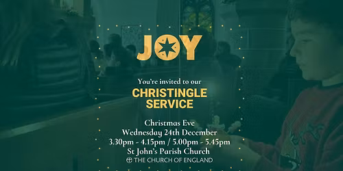 Christmas Eve Christingle service 5.00pm