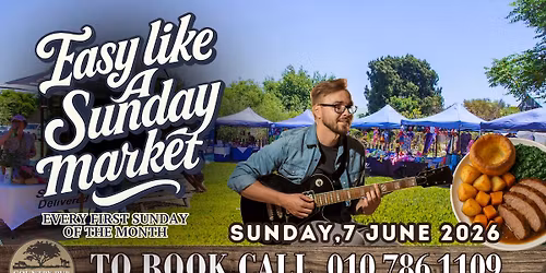 \ud83c\udf1e EASY LIKE A SUNDAY MARKET \u2013 7 JUNE 2026\ud83c\udf1e