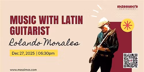 Music with Latin Guitarist Rolando Morales