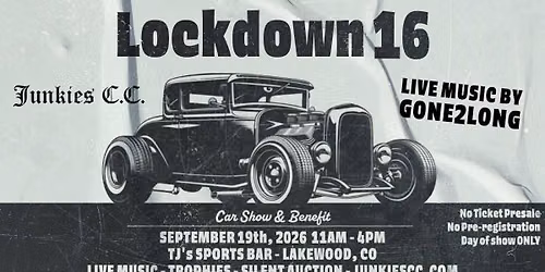 Gone2Long at Junkies Car Club Lockdown 16 Car Show! 