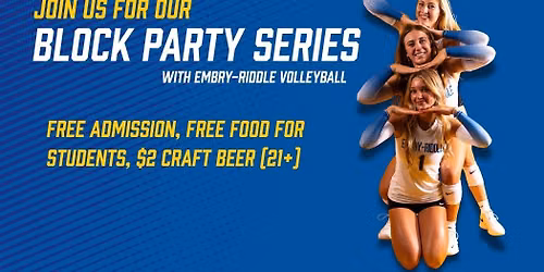 ERAU Volleyball Block Party Series