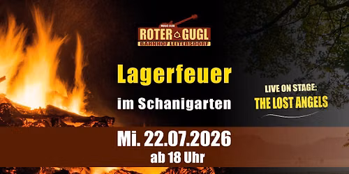 Lagerfeuer im Schanigarten mit THE LOST ANGELS Live