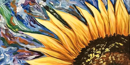 Sip & Paint Taylor's Sunflower - BYOB and Free Parking