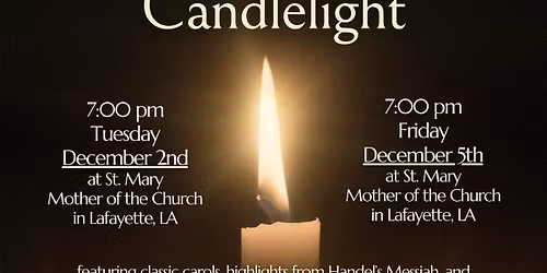 Christmas by Candlelight (Tuesday)