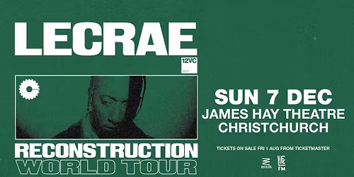 Lecrae - Reconstruction World Tour NZ | Christchurch