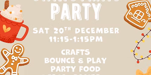 \ud83c\udf84\ud83c\udf85\ud83c\udffcBounce Christmas Party Sat 20th Dec 11.15am-1.15pm \ud83c\udf84\ud83c\udf85\ud83c\udffc