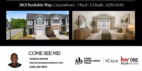   O P E N  H O U S E |  3801 Buckskin Way, Greensboro