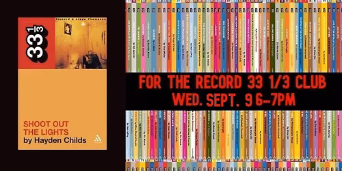 33 1\/3: Richard & Linda Thompson's Shoot Out The Lights