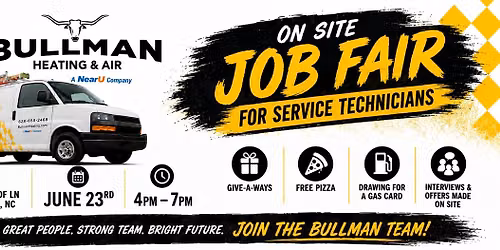 Bullman Heating & Air Job Fair