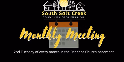SSCCO Monthly Meeting