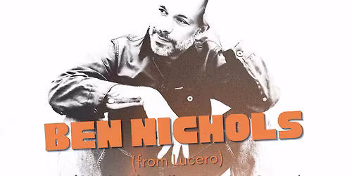 Ben Nichols at Strummers