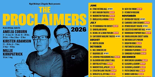 The Proclaimers Dunfermline Tickets