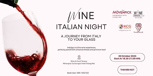 Wine Italian Night : A Journey from Italy to Your Glass