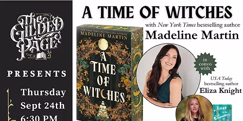 A Time of Witches: A Conversation with Madeline Martin