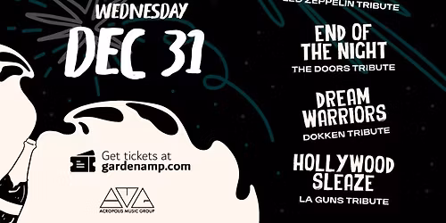 Van Halen, AC\/DC, Led Zeppelin, Black Sabbath Tributes and more - New Ye...