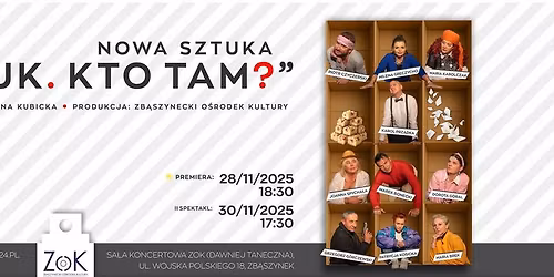 PUK PUK. KTO TAM? Teatr 18+ PREMIERA!