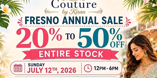Fresno Annual SALE