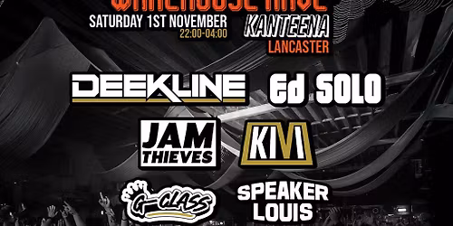 Jungle Cakes Halloween w\/ Deekline, Ed Solo + more