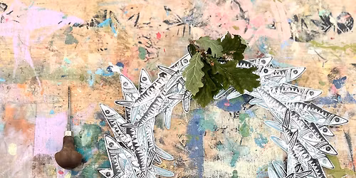 Merry Fishmas Wreath Making 