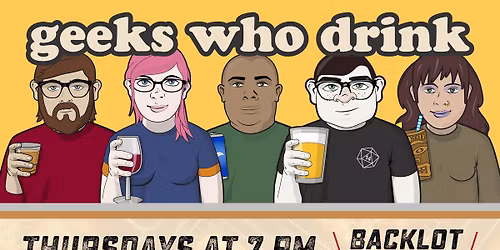 Geeks Who Drink Trivia at Backlot Sports+ Bar