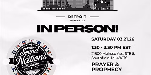 Sound of Nations Intercessory Coalition Prayer Alliance