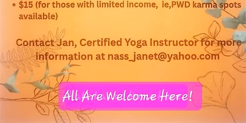All bodies Hatha Restorative Yoga