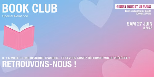 Gibert Book Club sp\u00e9cial romance