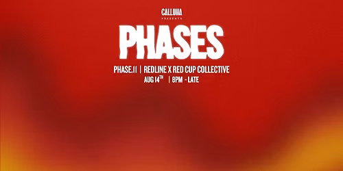 REDLINE X RED CUP COLLECTIVE