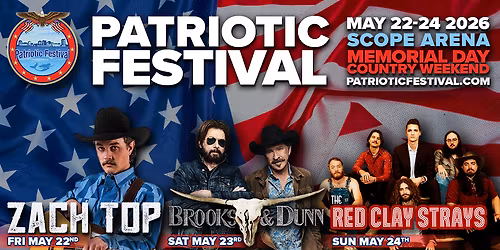 2026 Patriotic Festival - Sunday at Norfolk Scope Arena