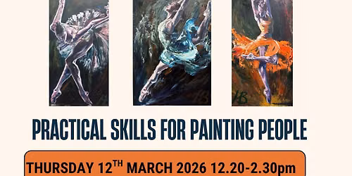 FOCUS ON: FACES & FIGURES - Practical Skills for Painting People at A KICK UP THE ARTS - BRIXHAM